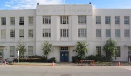 Alaska Railroad station in Anchorage