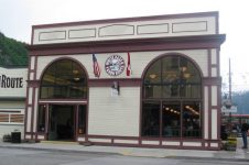 White Pass depot in Skagway