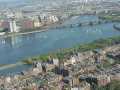 The Charles River seen from the top of the Pru Tower