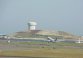 An unidentified jet lifts off from the runway at Logan International Airport in Boston Massachusetts