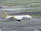 A Midway jet on a taxiway at Boston Logan Airport 