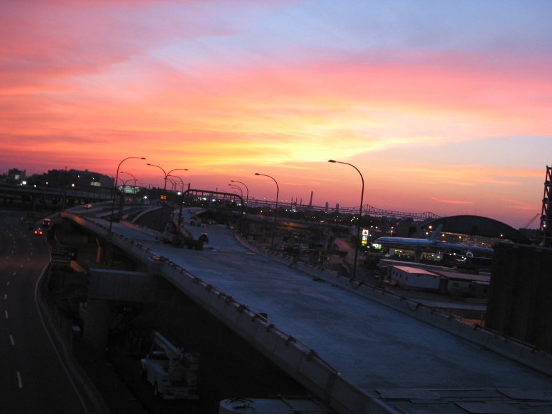 Sunset in Boston