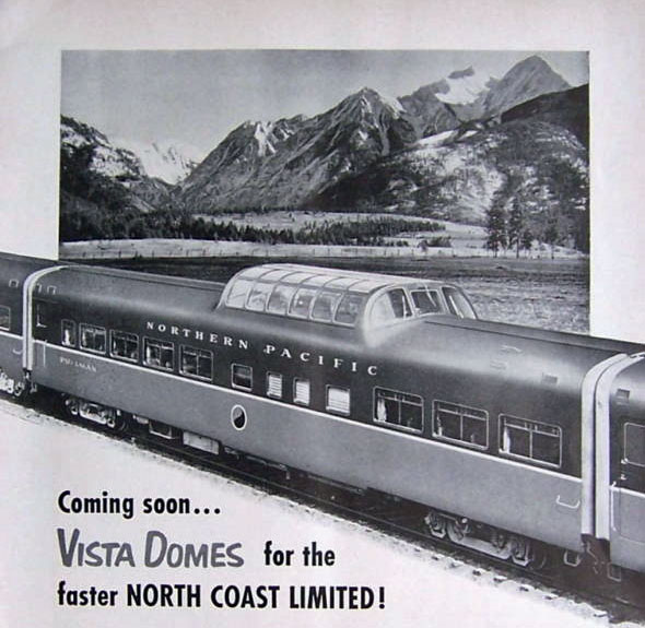 Coming soon... Vista Domes for the faster North Coast Limited