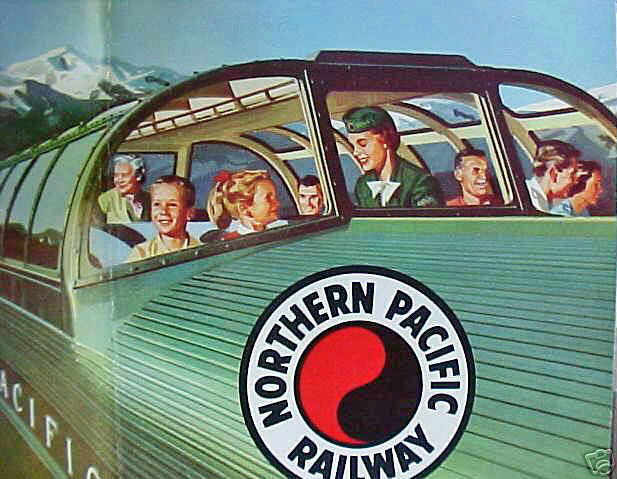 Northern Pacific Vista Dome ad