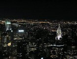 The Chrysler Building and more at night