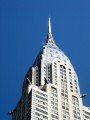 looking up at the Chrysler Building