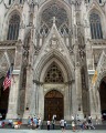 front entrance to Saint Patrick's Cathedral
