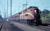 Postcards of railroad electric locomotives