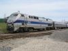 Downeaster locomotive in Portland