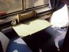 Inside a Superliner Sleeping car roomette