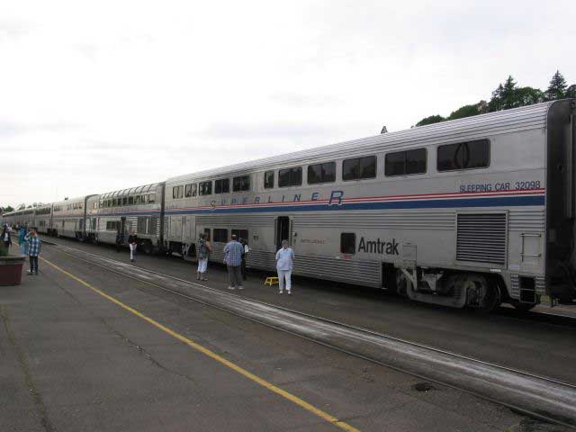 Amtrak Superliner sleeping car
