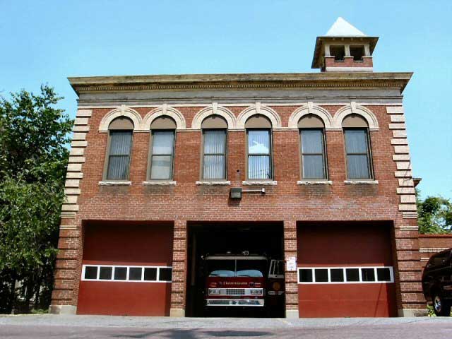 Framingham Fire Department Engine 2 in the Saxonville Fire Station