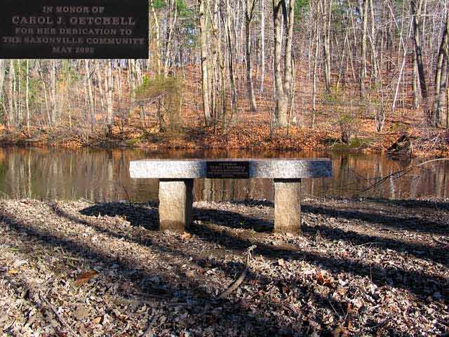 The start of the Carol J.Getchell Nature Trail
