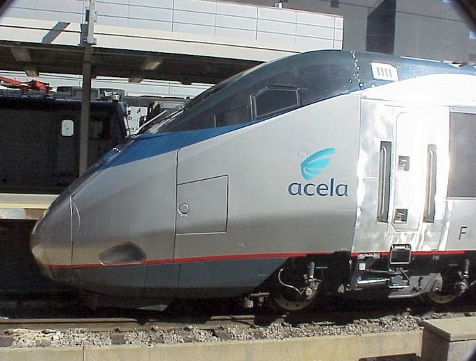  Acela 2037 at Boston South Station in 2001 