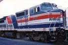 Amtrak P32 number 517 at LAX in 1993