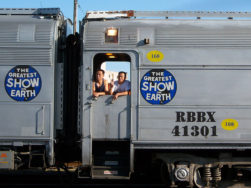 Ringling Bros Circus train