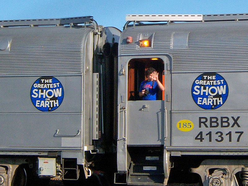 Ringling Bros Circus train