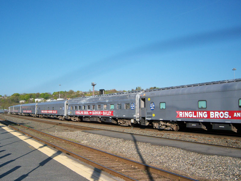 Ringling Bros Circus train