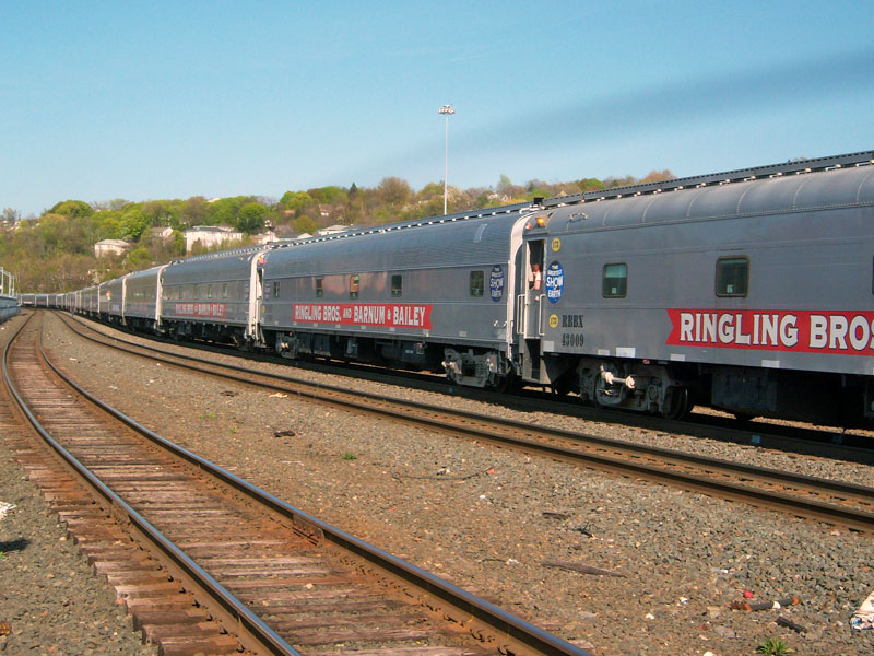 Ringling Bros Circus train