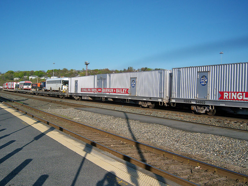 Ringling Bros Circus train