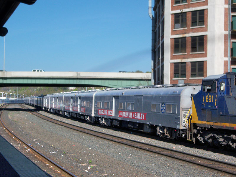 Ringling Bros Circus train