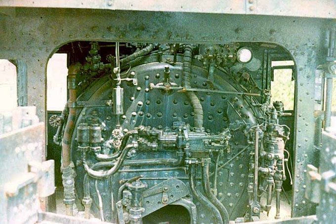 Inside A Locomotive