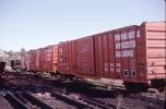 P&W damaged boxcar