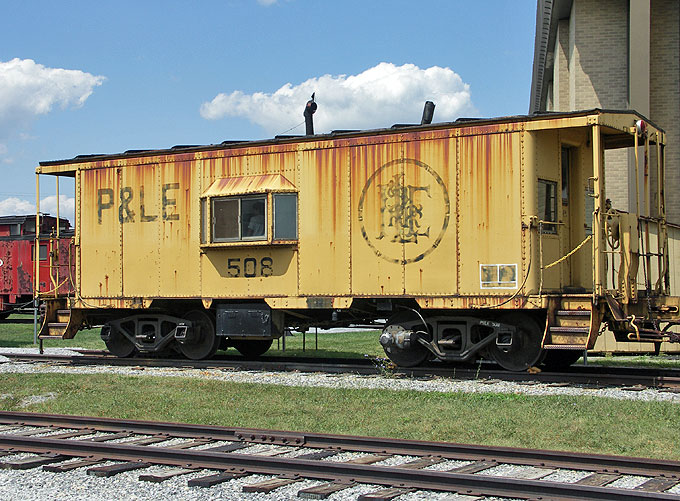 P&LE caboose 508