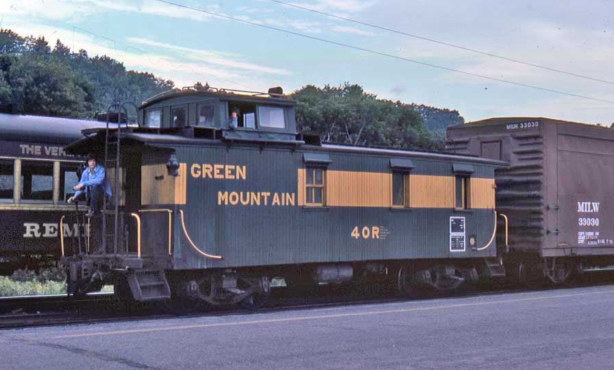 Green Mountain caboose