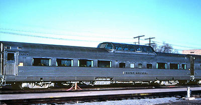 Silver Bronco Chair car vista dome