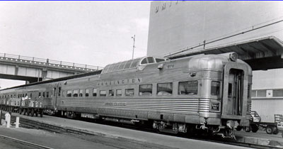 Silver Chateau Parlor buffet car