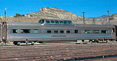 California Zephyr Silver Pony chair car