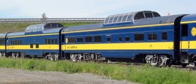 Alaska Railroad domes 501 and 521