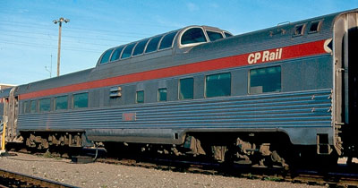 CP RAIL dome car