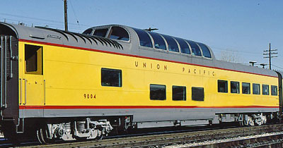 Union Pacific vista-dome 9004