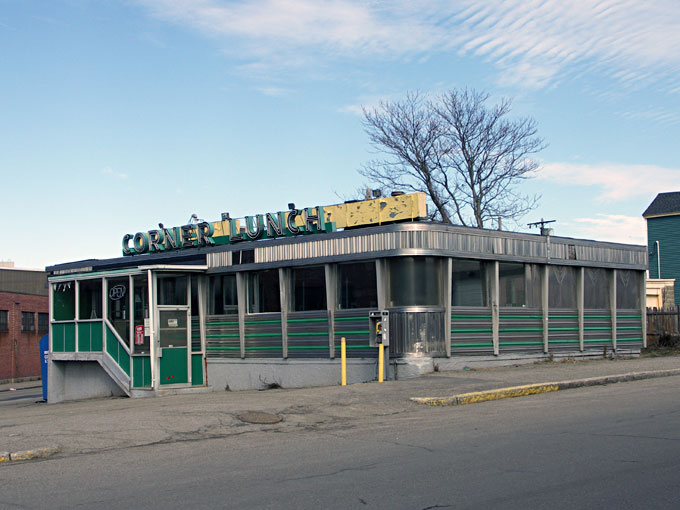 Corner Lunch diner in Worcester