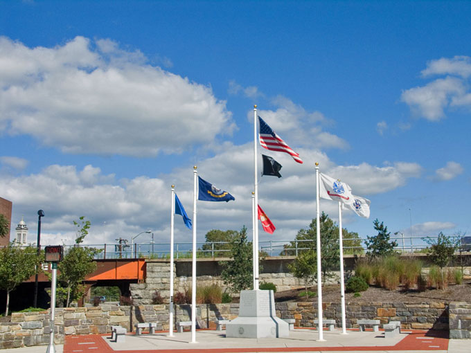 Korean War Memorial in Worcester