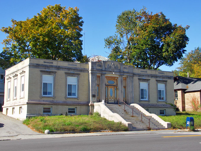 Abandoned Public Library on Southbridge St in Worcester,MA