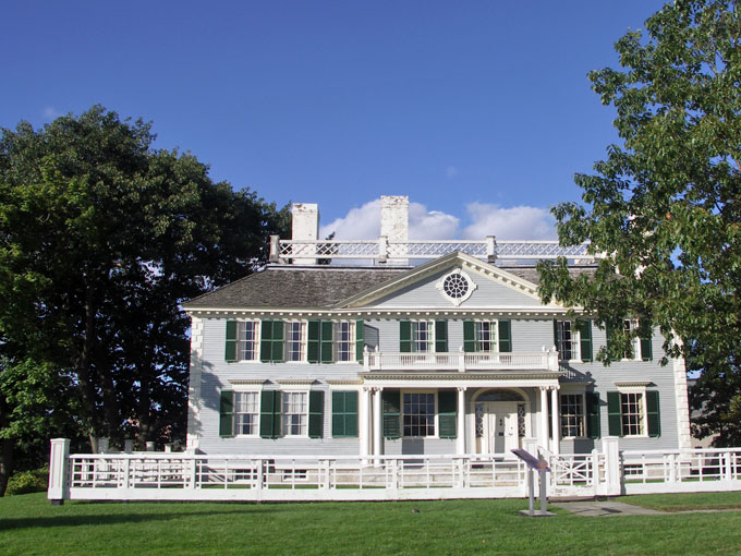 Salsbury Mansion in Worcester MA