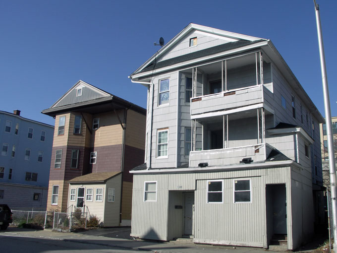 Worcester triple decker