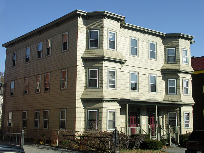 Worcester triple decker