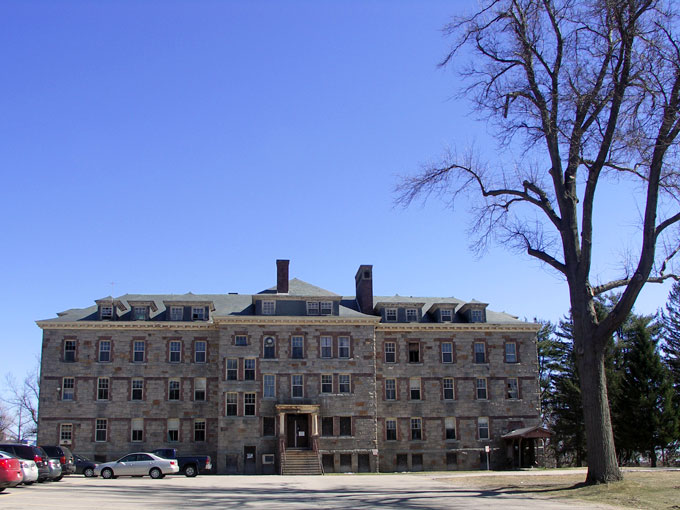 Building at Worcester State Hospital