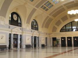 The grand hall after restoration