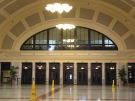 The grand hall after restoration