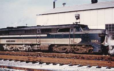 Canadian Pacific ALCO FA-1 locomotives train railroad postcard c15 