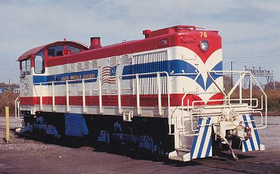 Chicago & Northwestern ALCO Century-628 Big Lug - Railroad Train Postcard 